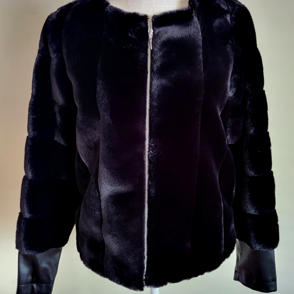 Black Fur jacket